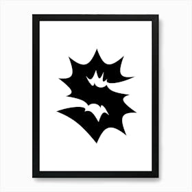 Batman Logo Art Print