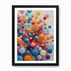 Bubbles 25 Art Print