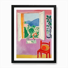 Open Window Painting Art Print