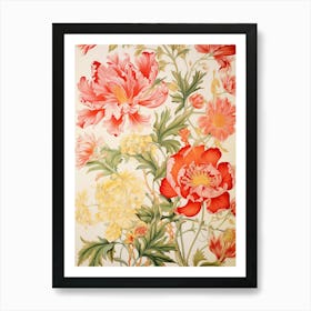 Peonies 122 Art Print