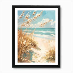 Sea Oats Art Print