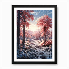 Winter Landscape 6 Art Print