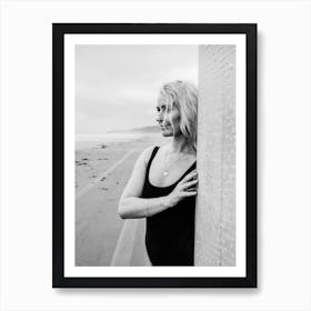 Northern Ireland Beach Portrait Art Print