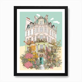 House Of Flowers London 4 Art Print
