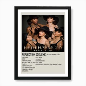 Reflection (Deluxe) By Fifth Harmony 2015 Poster Art Print