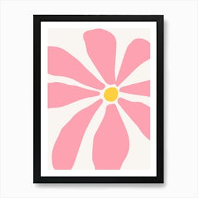 Pink Daisy Art Print