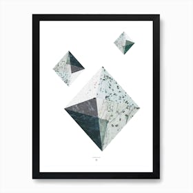 Marbled Stones Art Print