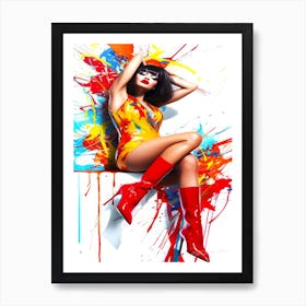 Models Today - Top Models In The World Art Print