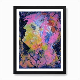 Abstract By Person Art Print