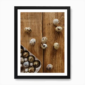 Quail Eggs 29 Art Print