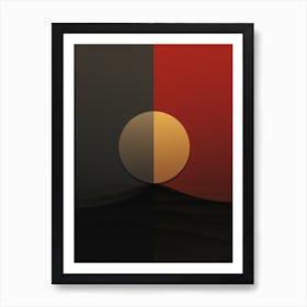 Duality | Surreal Minimalism Art Print