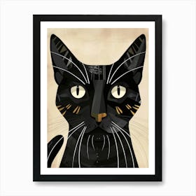 Black Cat 63 Art Print