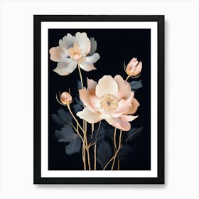 Peonies Canvas Print 1 Art Print