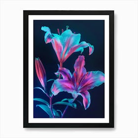 Lily Art Art Print