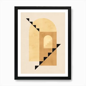 Geometry and architecture 10 Art Print