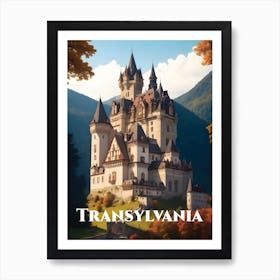 Transylvania Castle Art Print