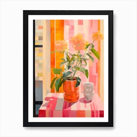 Flower Still Life Painting 9 Art Print