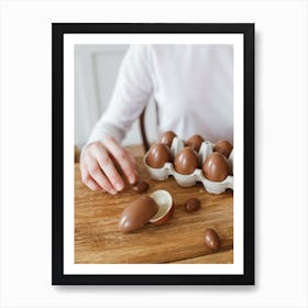 Easter Eggs 643 Art Print