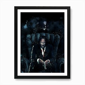 Man With Pistol Art Print