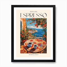 Modena Espresso Made In Italy 4 Poster Art Print