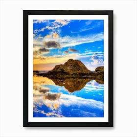 Reflection Of The Sky Art Print