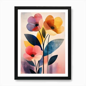 Flowers In A Vase 79 Art Print