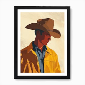 The Cowboy’s Serenade Art Print