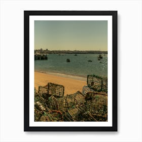 Fishermans Catch Summer Beach Portugal Art Print