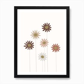 Flower Fields Art Print