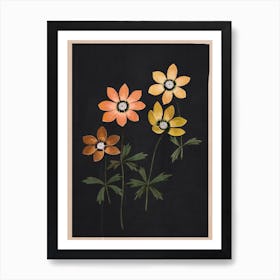 Abstract Floral & Botanical Art 1 Art Print