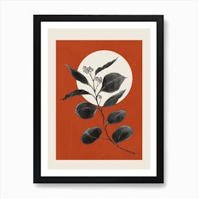 Beautiful Plant Leaves 2 Art Print