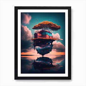 Half And Half Art Print