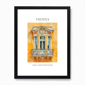 Vienna Travel And Architecture Poster 2 Art Print