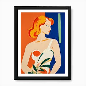 The Lady Art Print