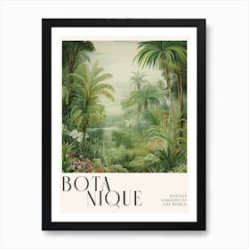 Botanique Fantasy Gardens Of The World 50 Art Print