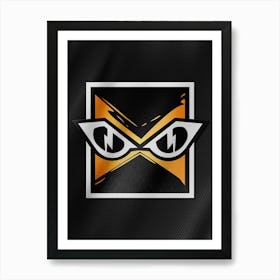 Iq Rainbow Six Art Print