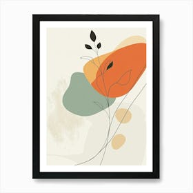 Abstract Flower 43 Art Print