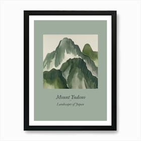 Landscapes Of Japan Mount Yudono 45 Art Print