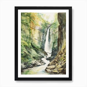 Waterfall 24 Art Print