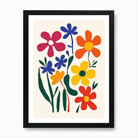 Flowers 11 Art Print