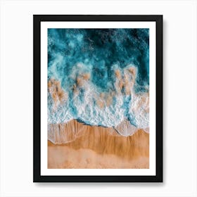 Aerial View Of The Ocean 6 Art Print