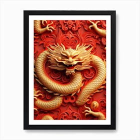 Chinese Dragon 6 Art Print