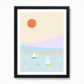 Sun See Art Print