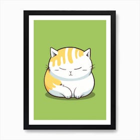 Cute Cat 3 Art Print