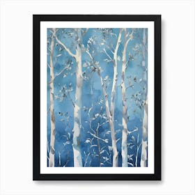 Birch Trees Art Print