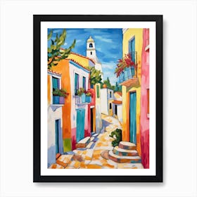 Faro Portugal 5 Fauvist Painting Art Print