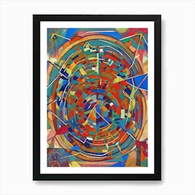 Abstract Painting 460 Art Print