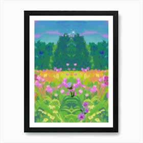 Field Of Flowers Art Print