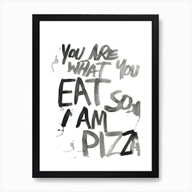 Pizza Art Print