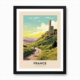 Tour Du Mont Dor France 2 Vintage Hiking Travel Poster Art Print